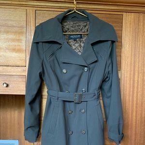 Kristen Blake L Double Breasted, Belt Trench Coat